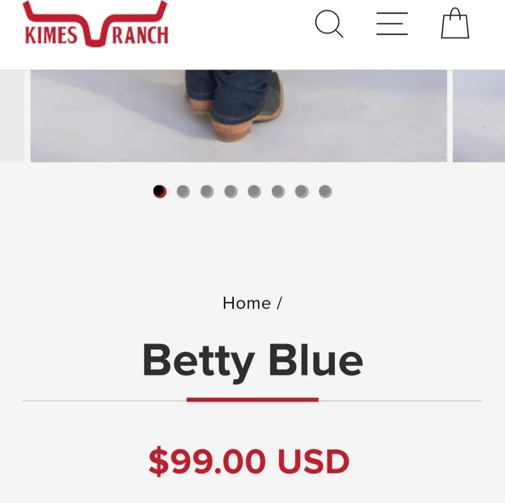 Kimes Ranch Women's Dark Blue Boot Cut Jeans - Picture 5 of 16